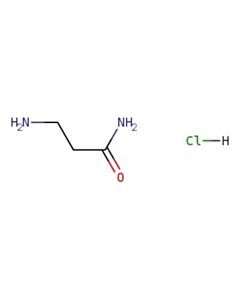 Astatech 3-AMINOPROPANAMIDE HYDROCHLORIDE; 100G; Purity 95%; MDL-MFCD00060747